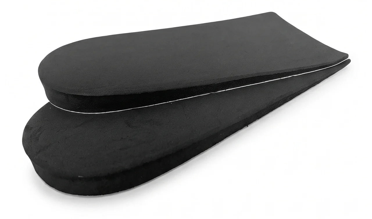 EVA foam heel raisers — black pair